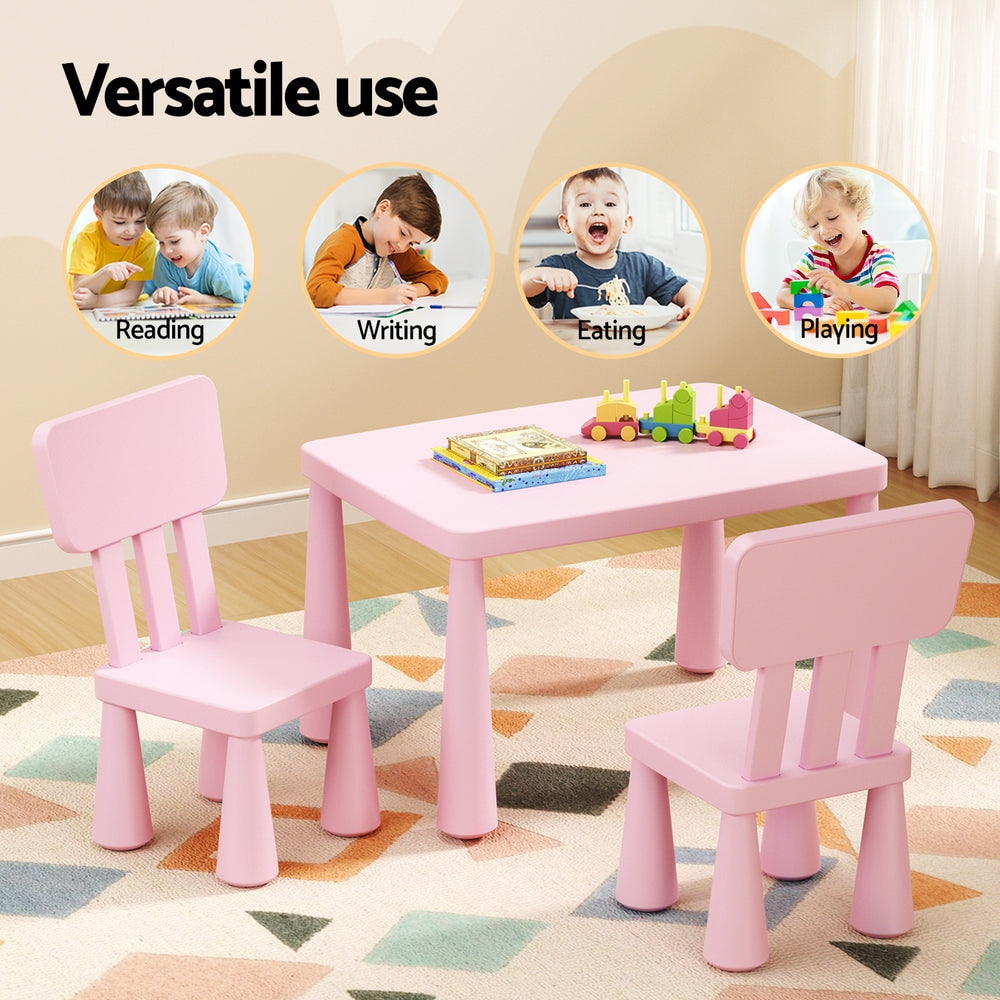 Keezi Kids Table and 2 Chairs Set