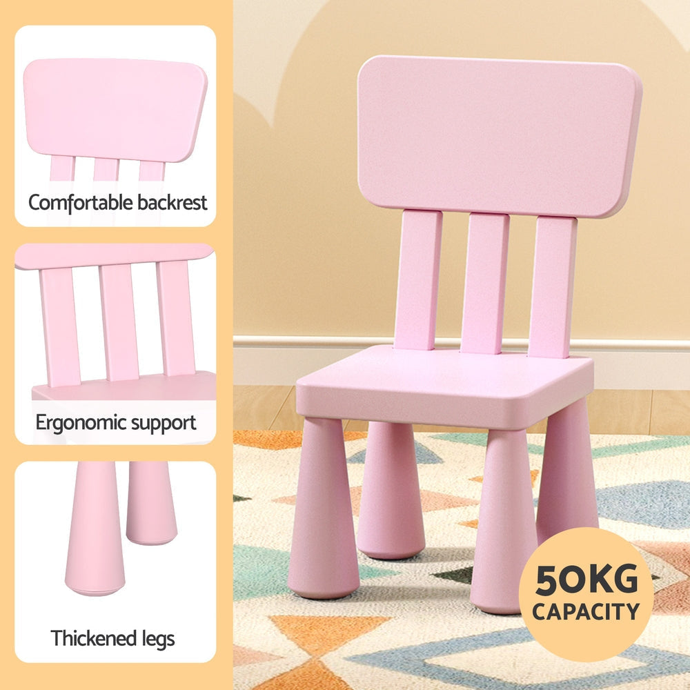 Keezi Kids Table and 2 Chairs Set