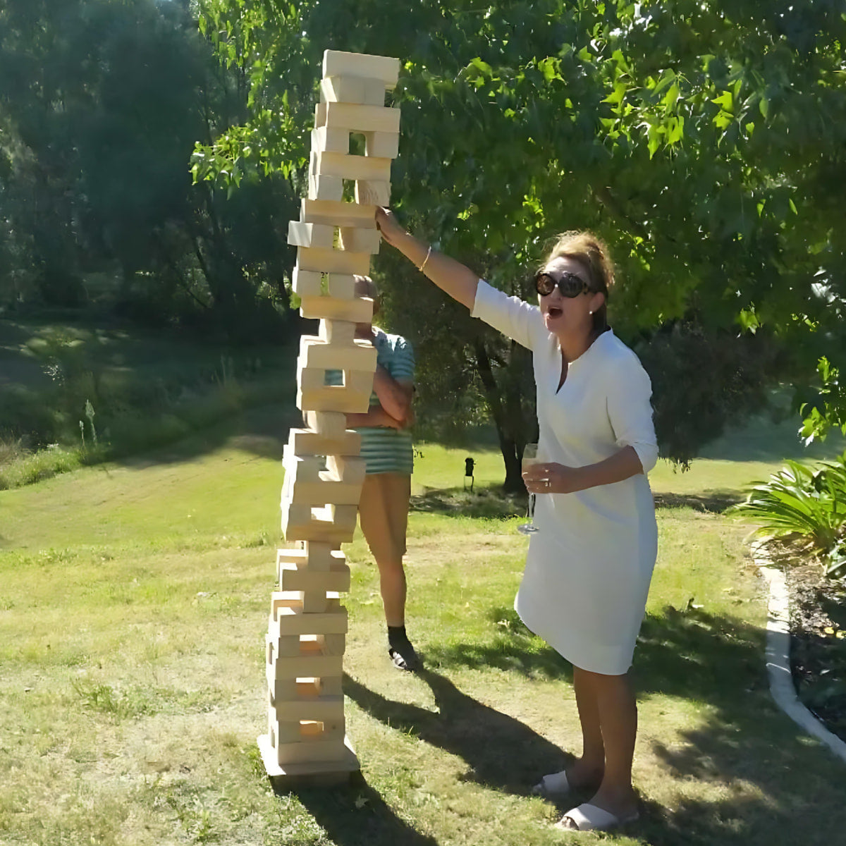 127cm Giant Wooden Blocks Game