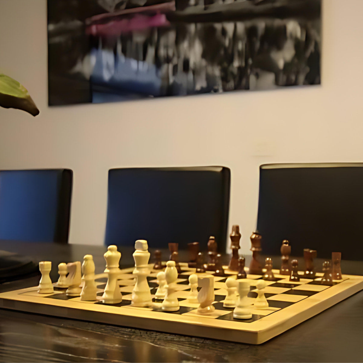 3-in-1 Chess, Checkers and Backgammon Game Set