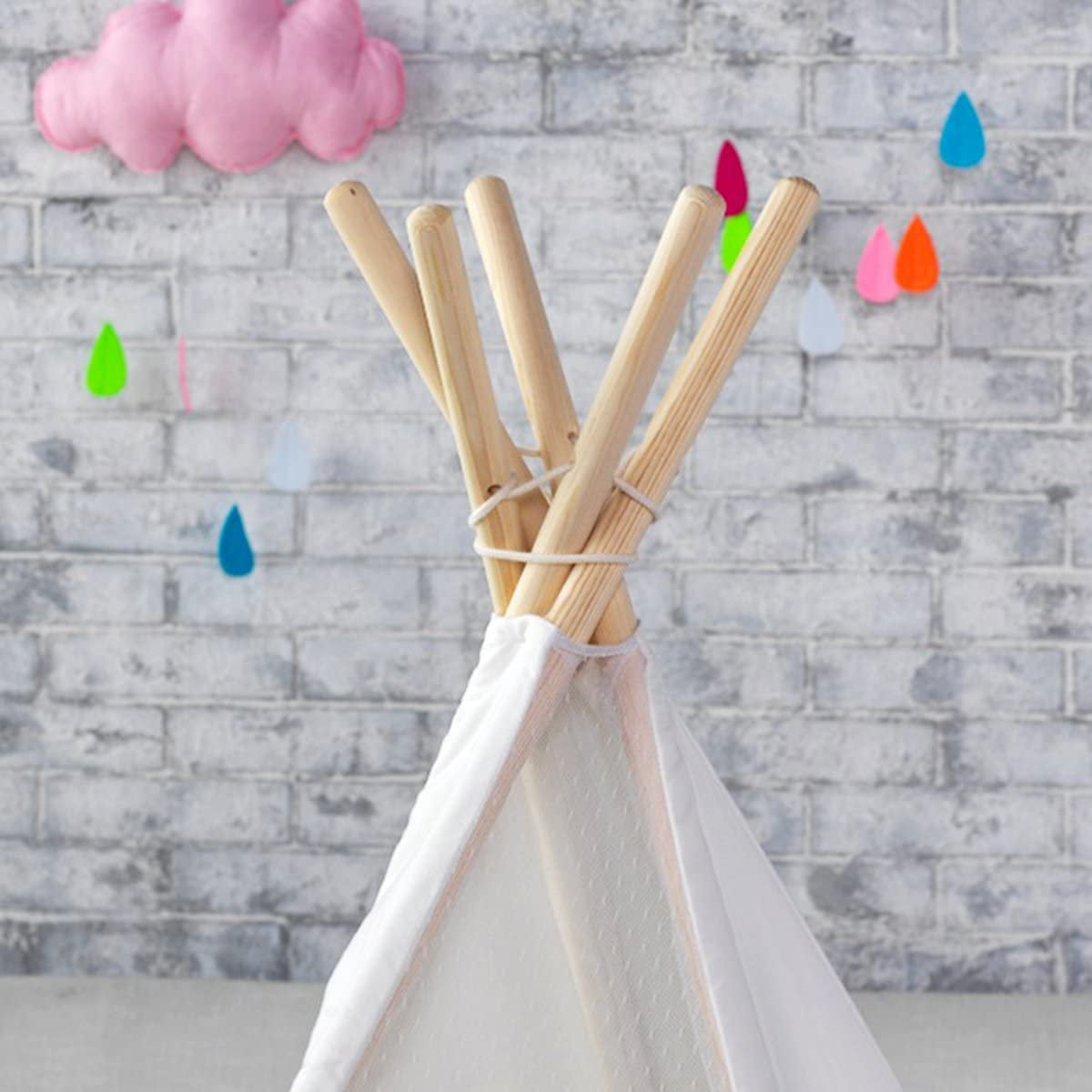 Giant 5 Poles Kids Teepee Tent