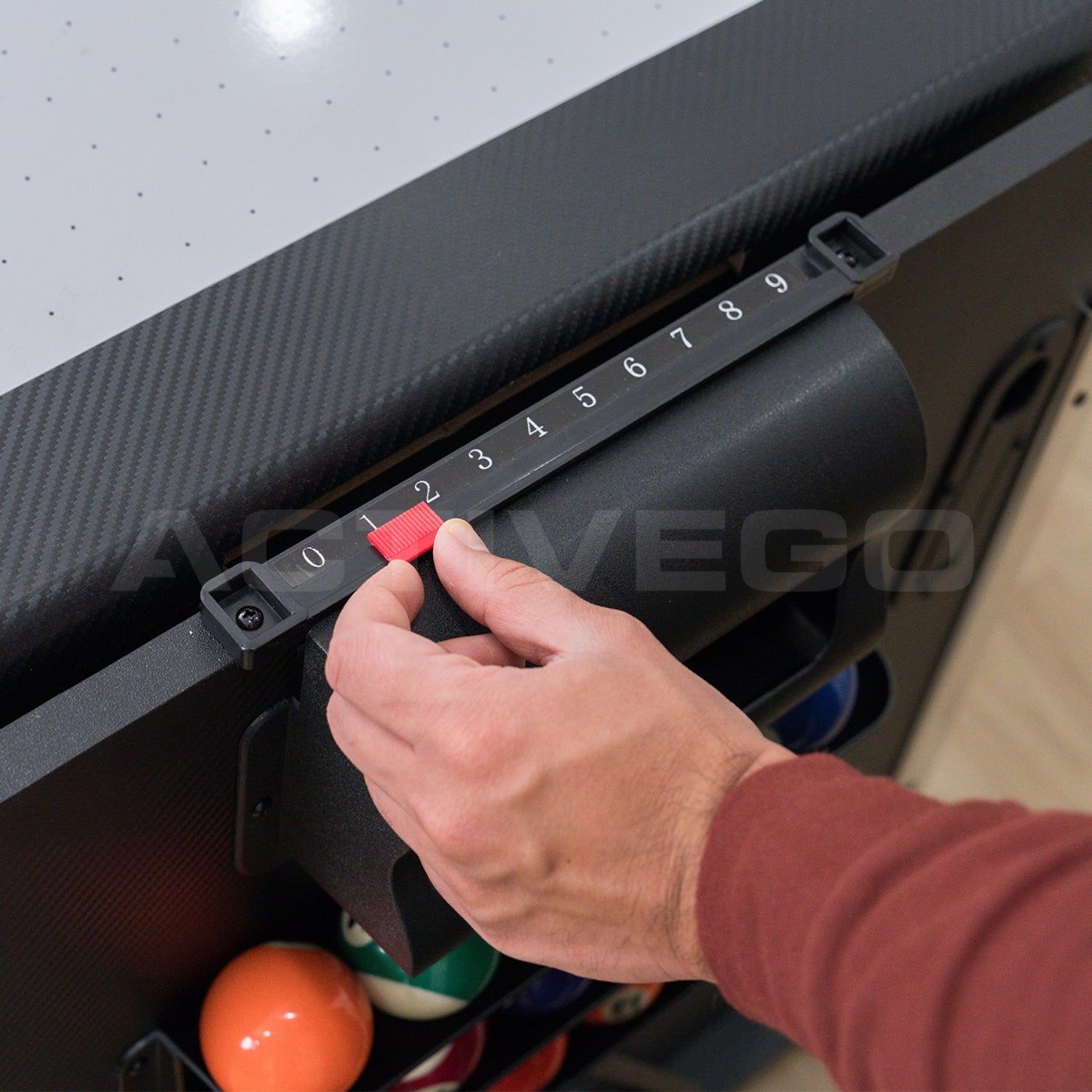 ActiveGo AirShot 7ft Convertible 4-IN-1 Pool, Air Hockey, Table Tennis Table & Tabletop