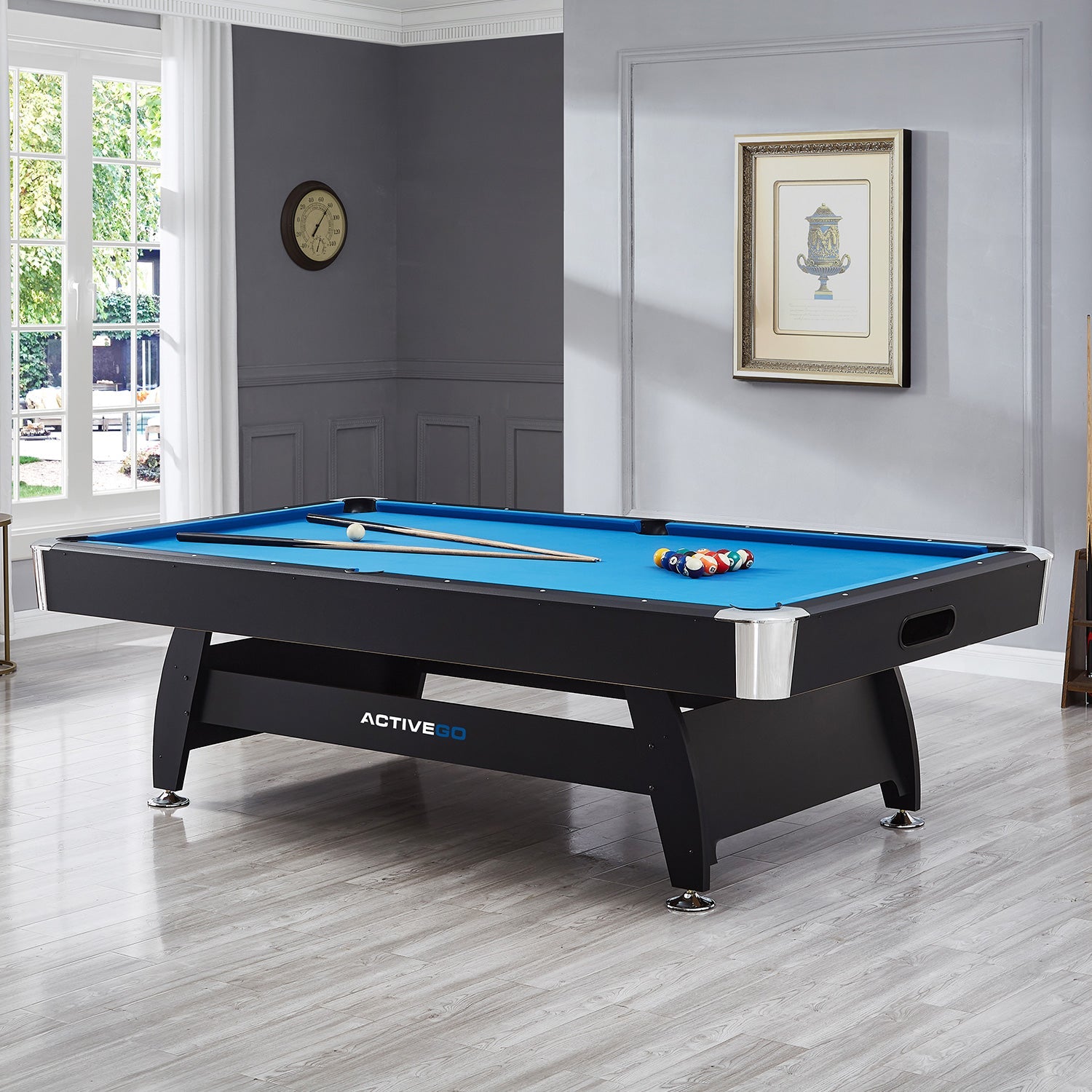 ActiveGo BreakShot 7ft Pool Table with 3-IN-1 Table Top