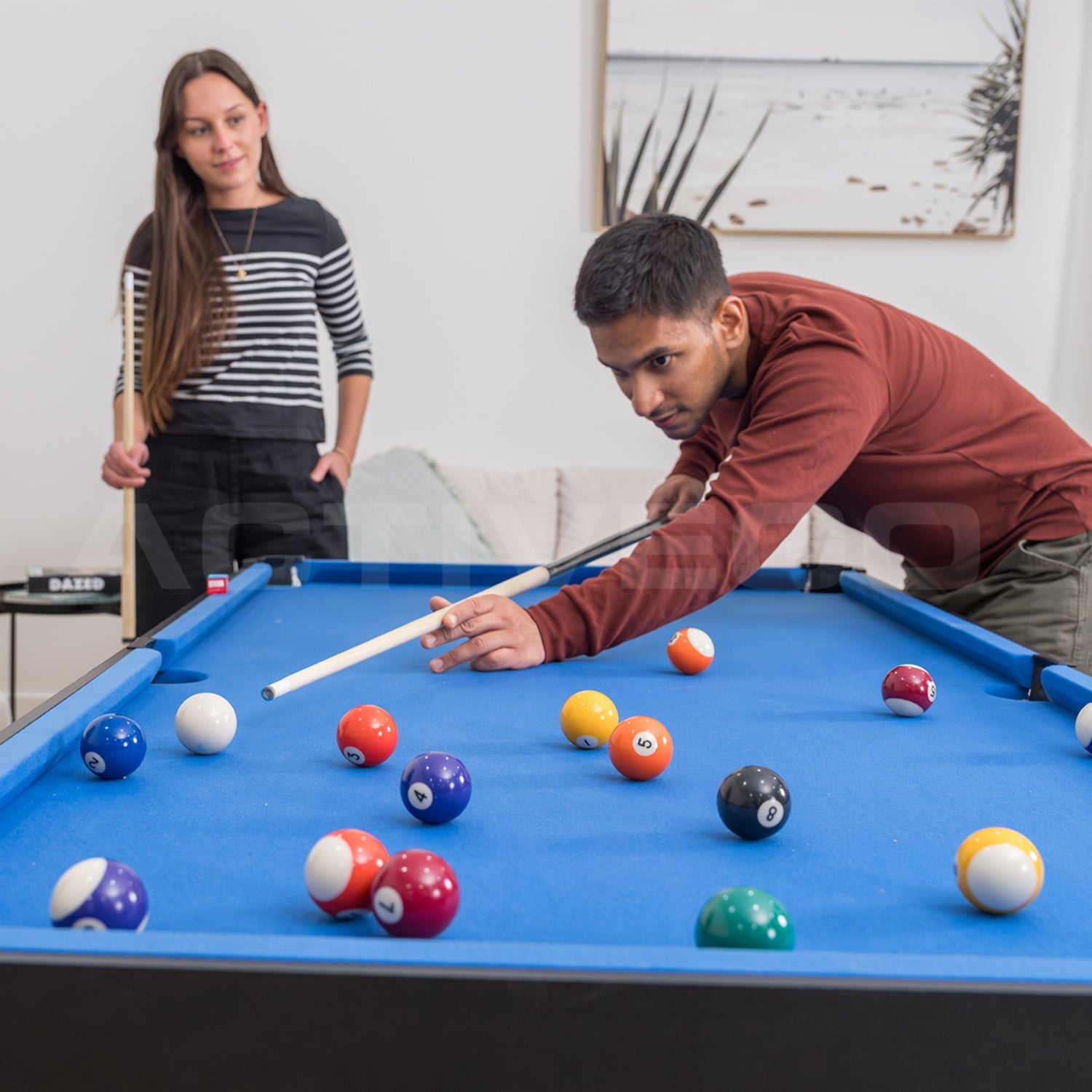 ActiveGo BreakShot Fold Up 6ft Pool Table