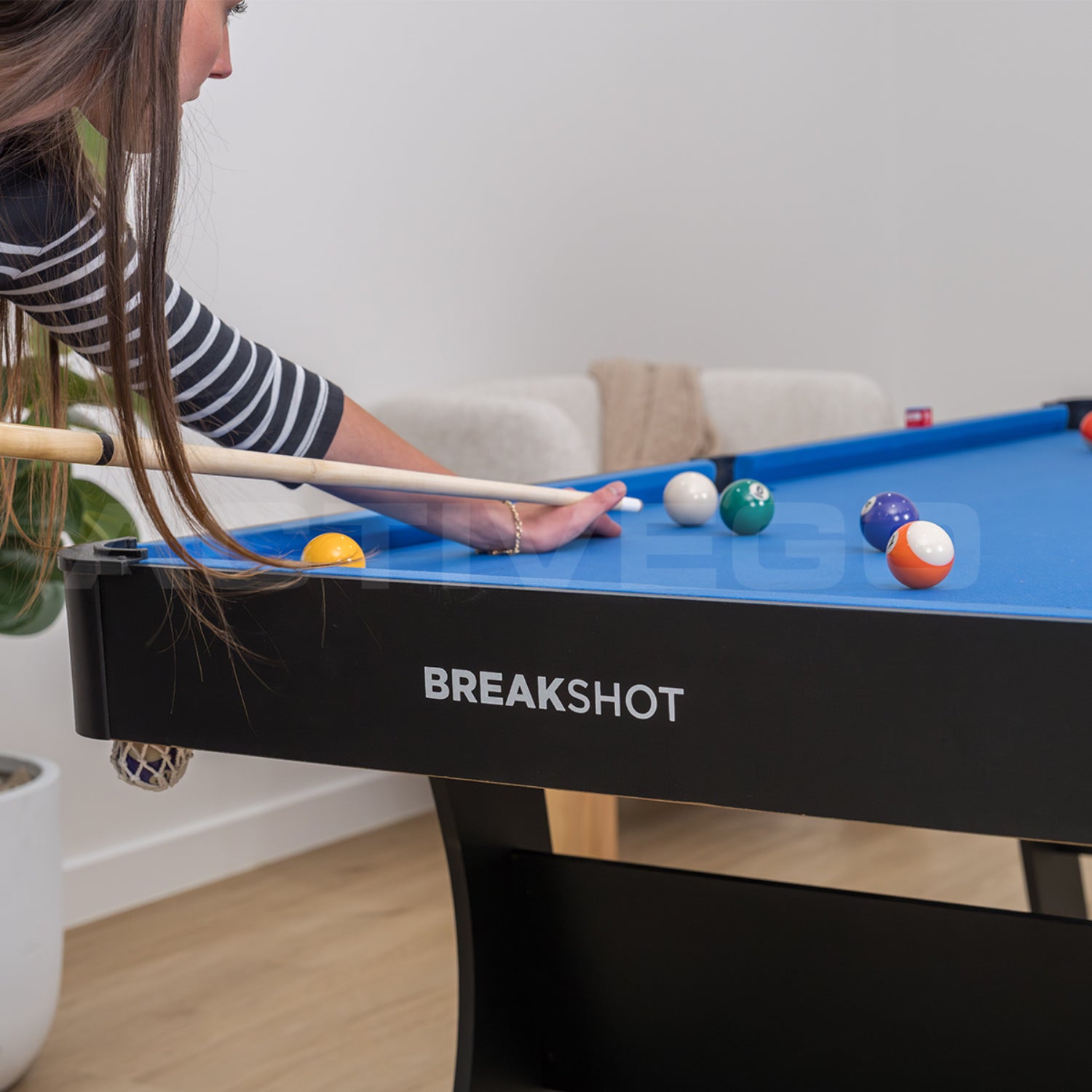 ActiveGo BreakShot Fold Up 6ft Pool Table