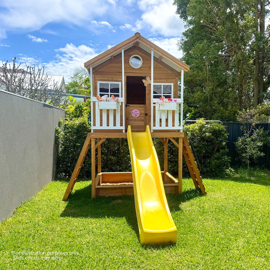 Lifespan Kids Winchester Cubby House (Elevated 1.45m) with 3.0m Slide