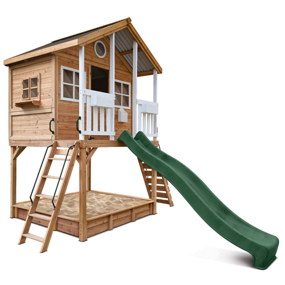Lifespan Kids Winchester Cubby House (Elevated 1.45m) with 3.0m Slide
