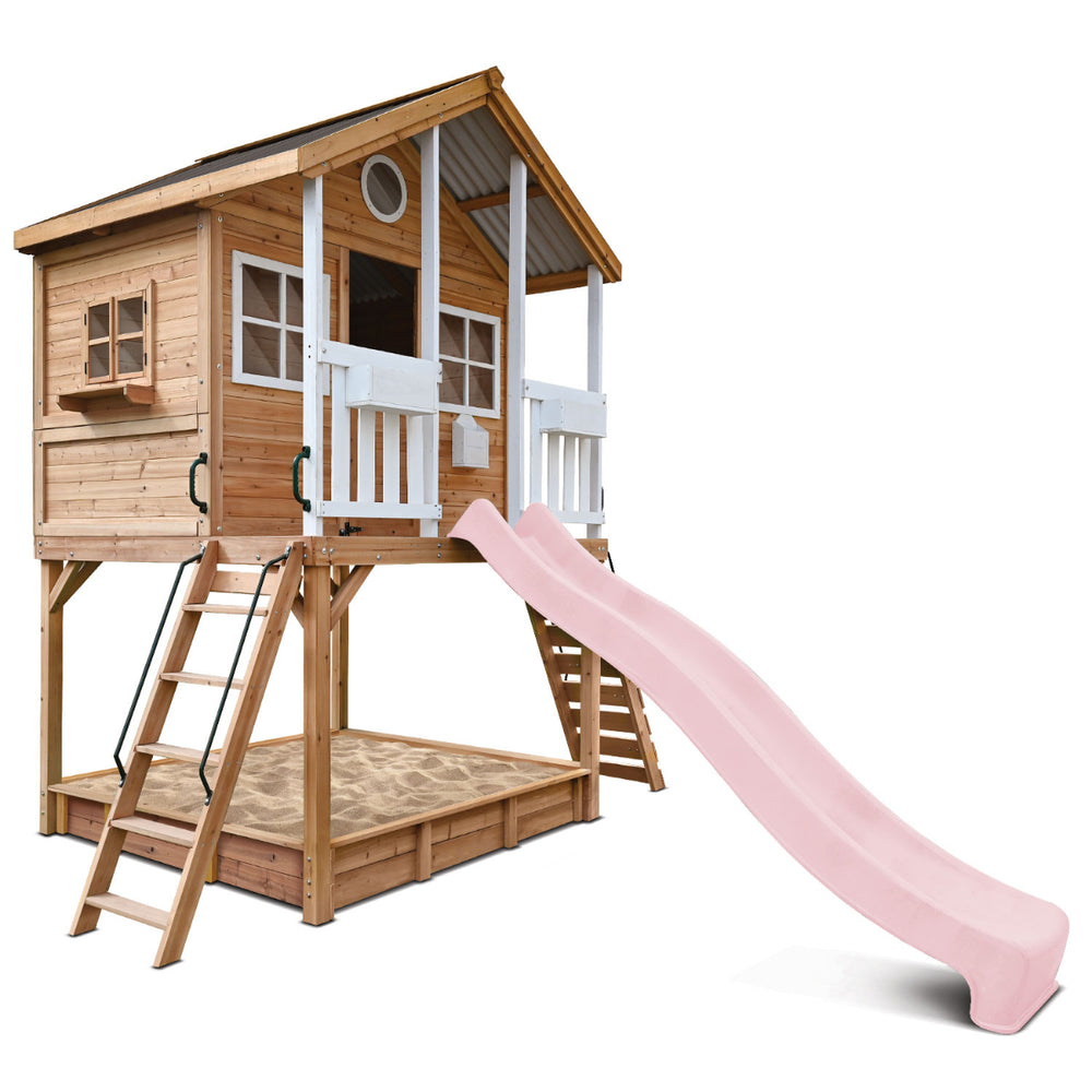 Lifespan Kids Winchester Cubby House (Elevated 1.45m) with 3.0m Slide