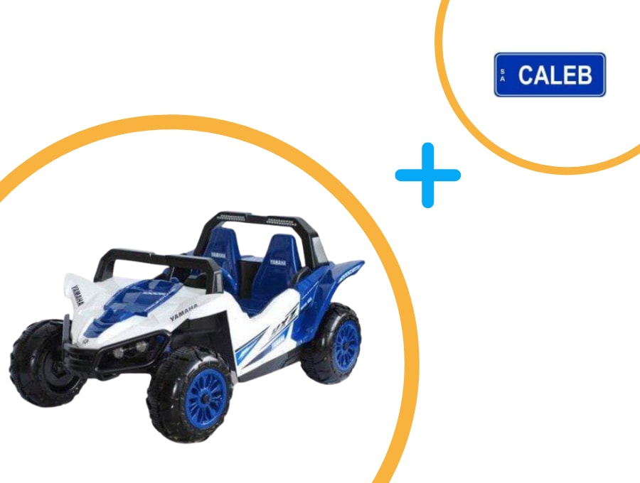 Yamaha UTV YXZ 1000 Kids Ride On - Blue