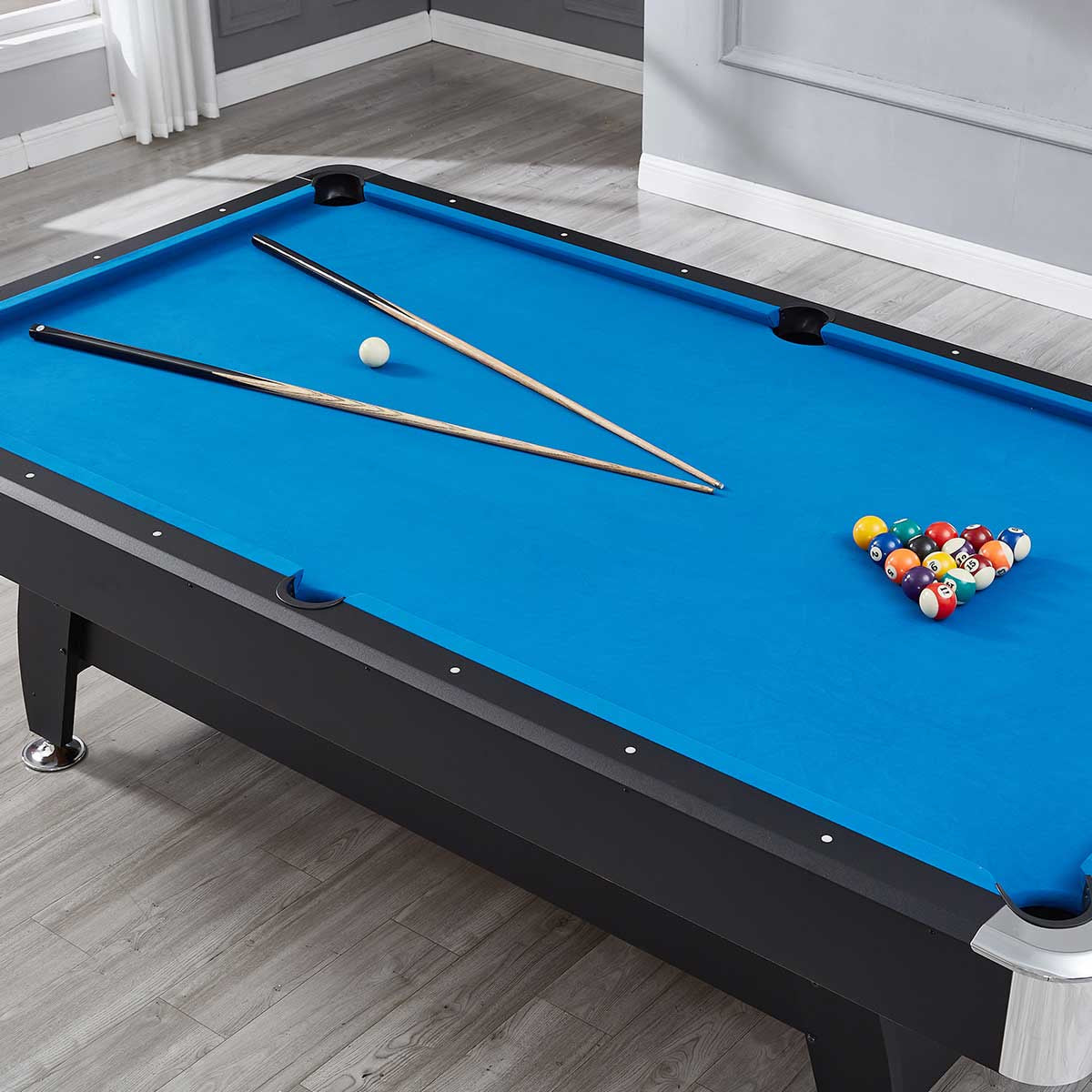 ActiveGo BreakShot 8ft Pool Table with 3-IN-1 Table Top
