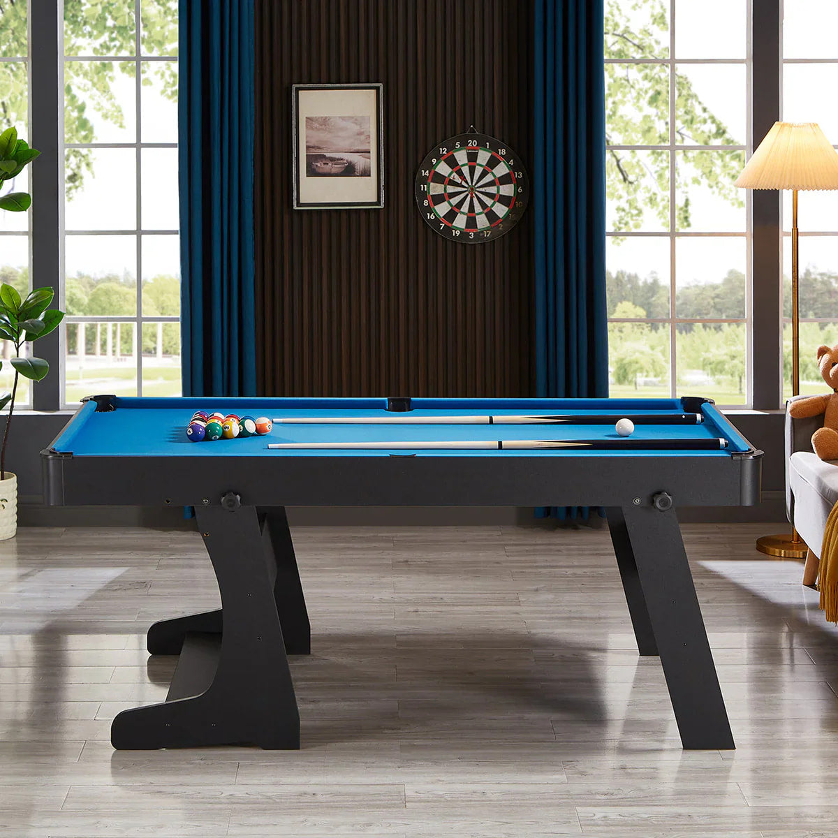 ActiveGo BreakShot Fold Up 6ft Pool Table