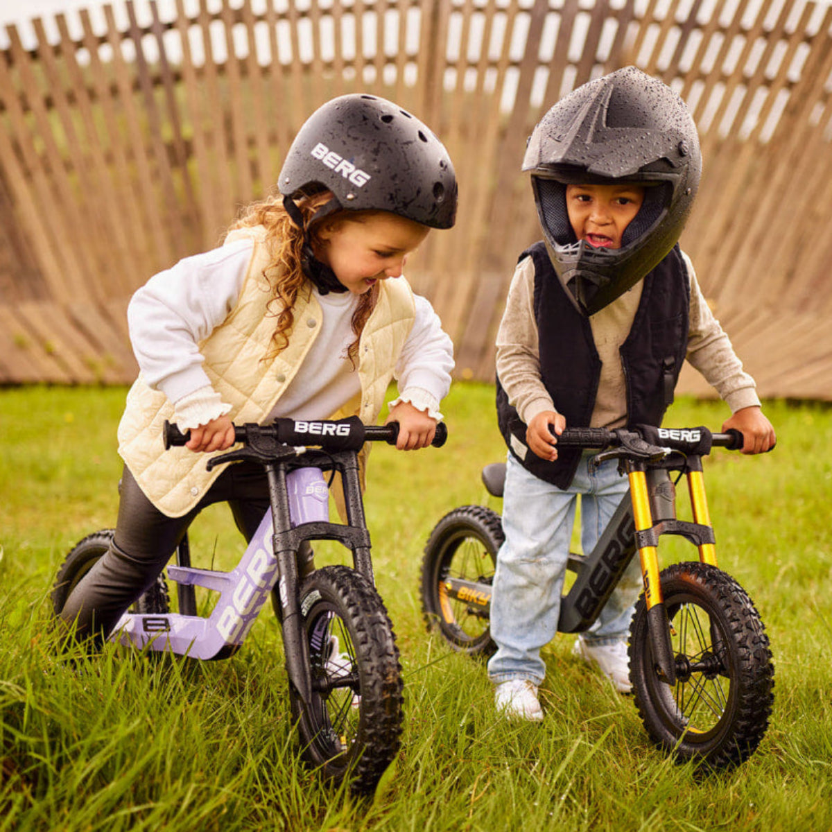 Berg Biky Cross Balance Bike with Handbrake