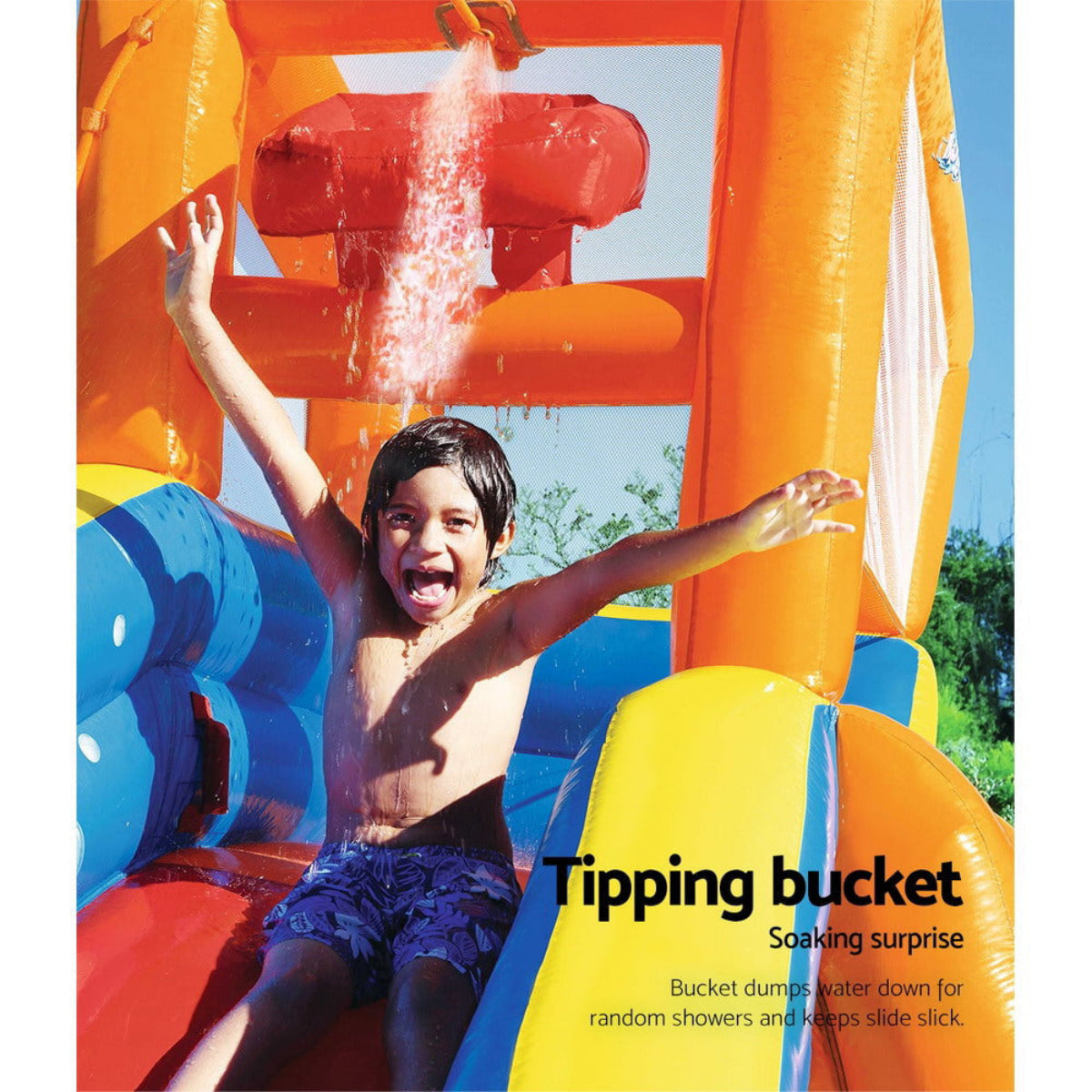 Bestway Kids Inflatable Water Pool Slide