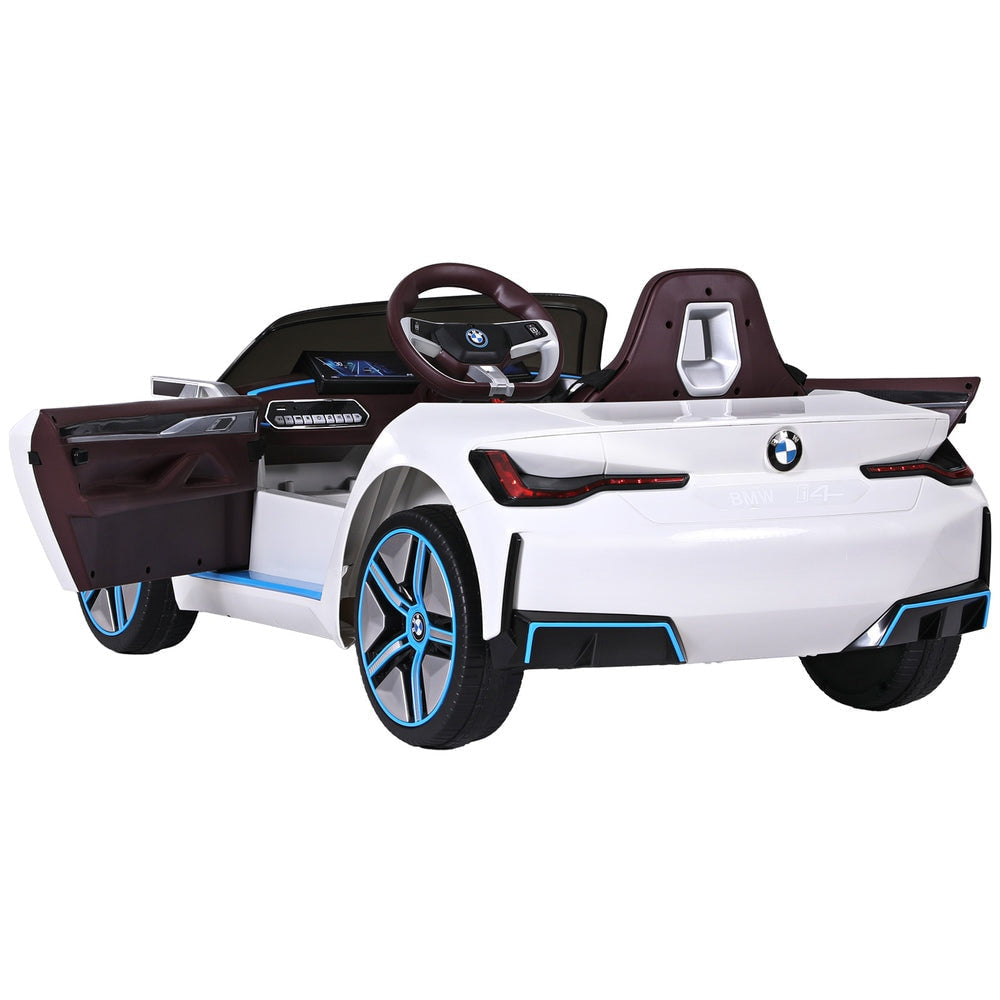BMW Electric Kids Ride On Car with Remote Control in White