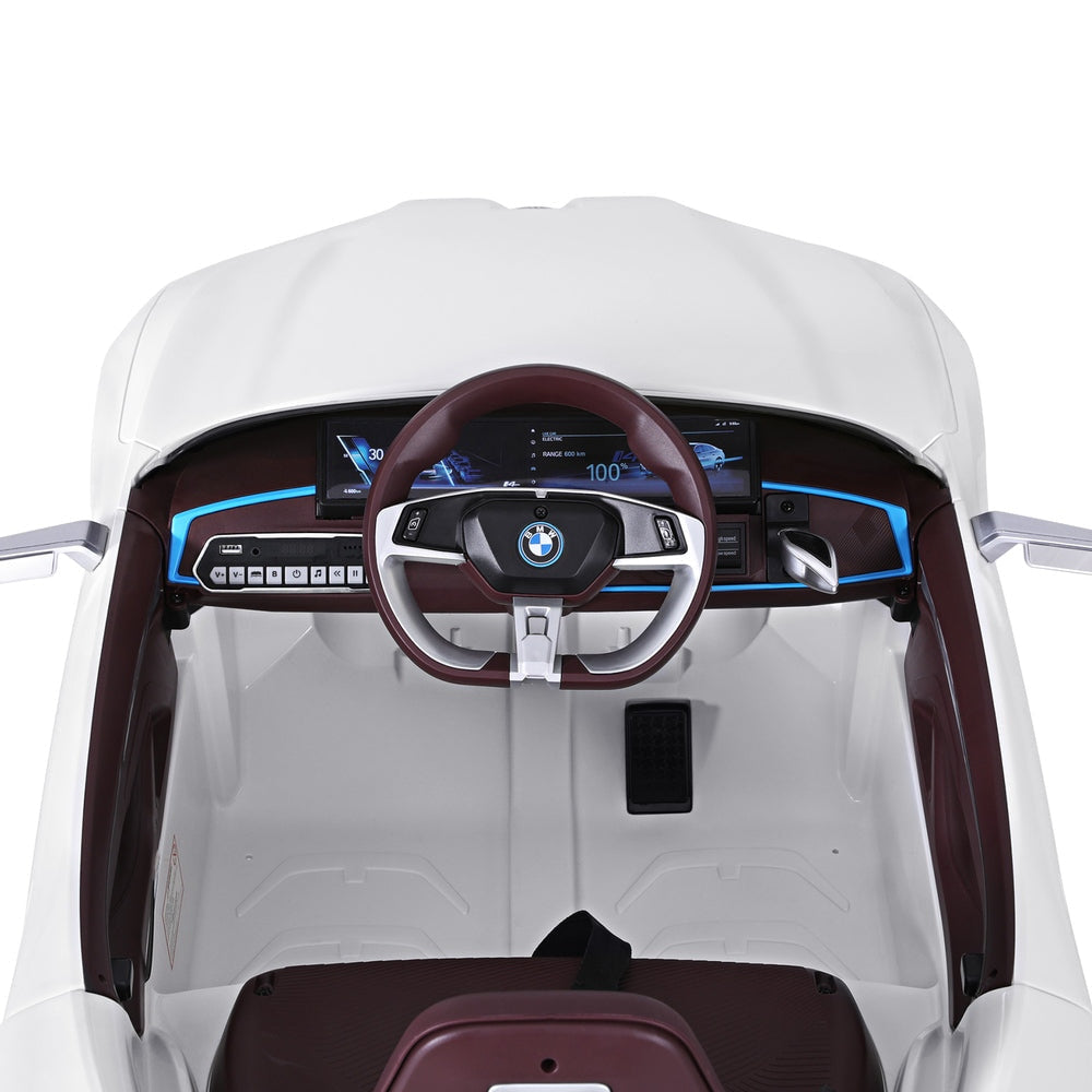 BMW Electric Kids Ride On Car with Remote Control in White