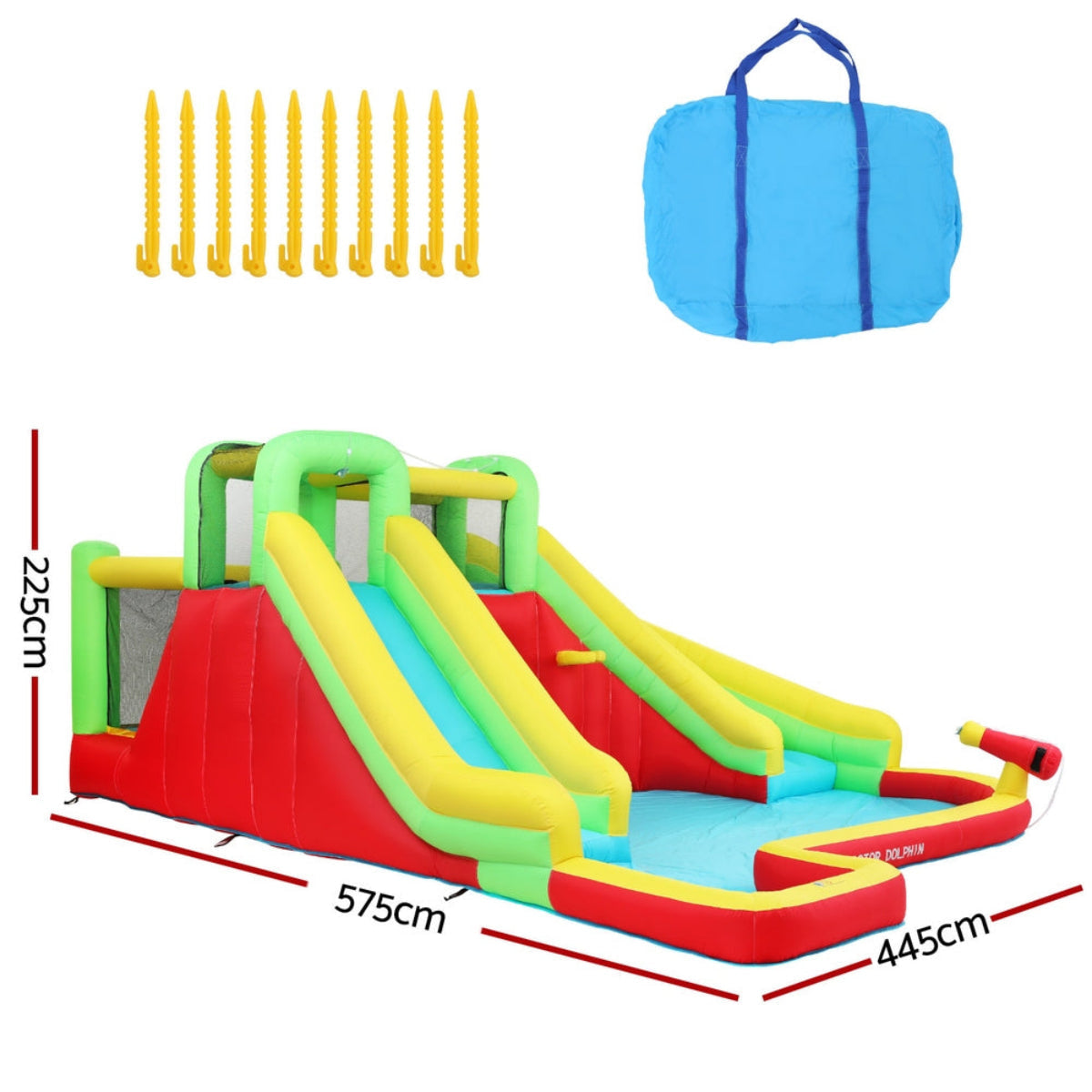 Doctor Dolphin Kids Inflatable Water Park