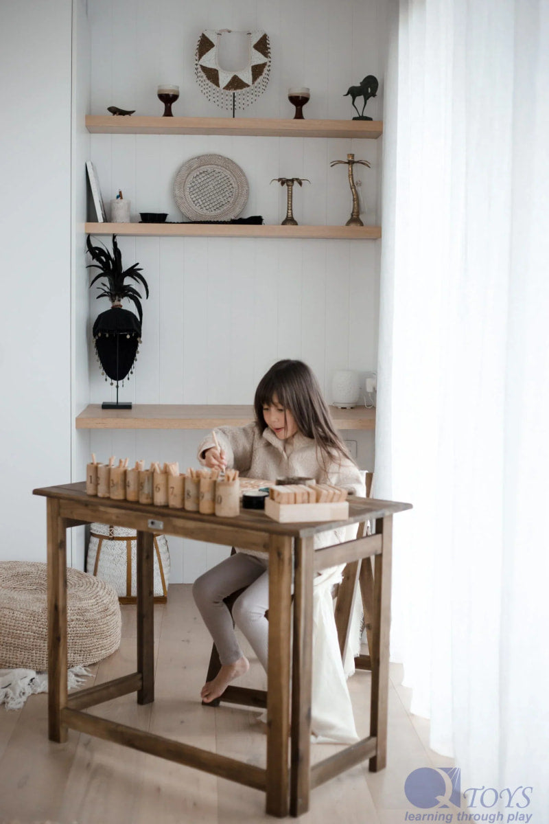 Foldable Study Desk and Chair