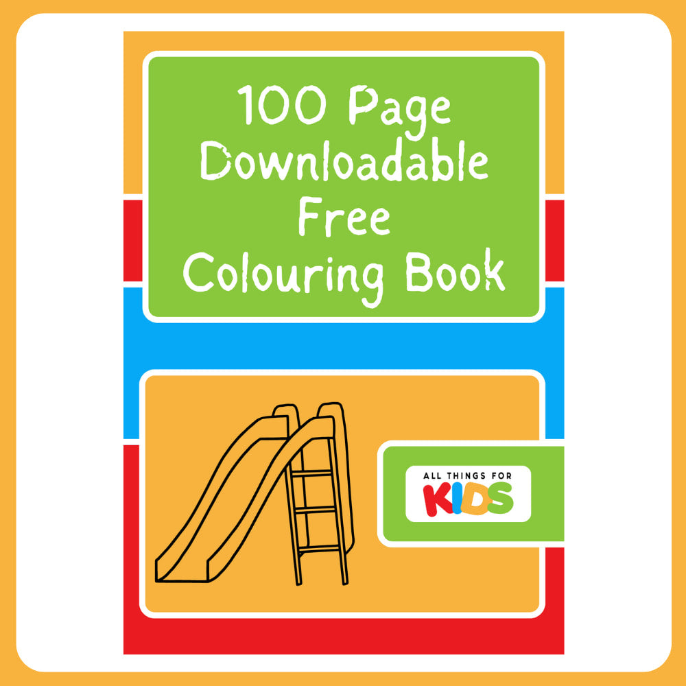 100+ Page Colouring-In Printable Book