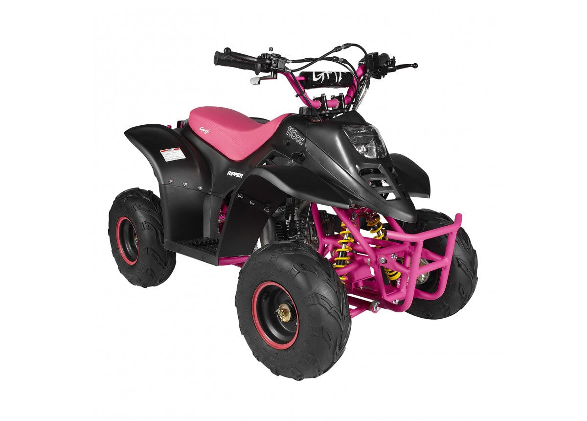 GMX Ripper-X Junior Kids Quad Bike - Black / Pink