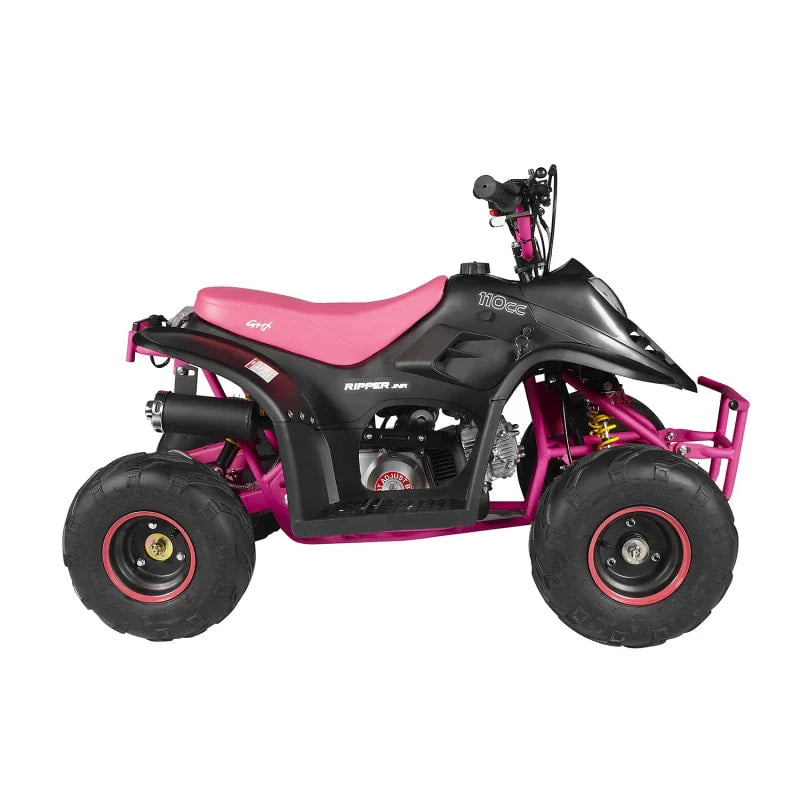 GMX Ripper-X Junior Kids Quad Bike - Black / Pink
