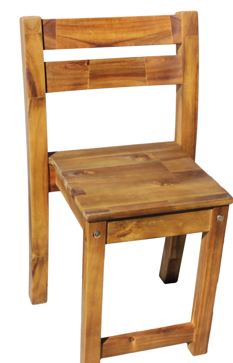 Hardwood Teen Study Desk and Matching Chair