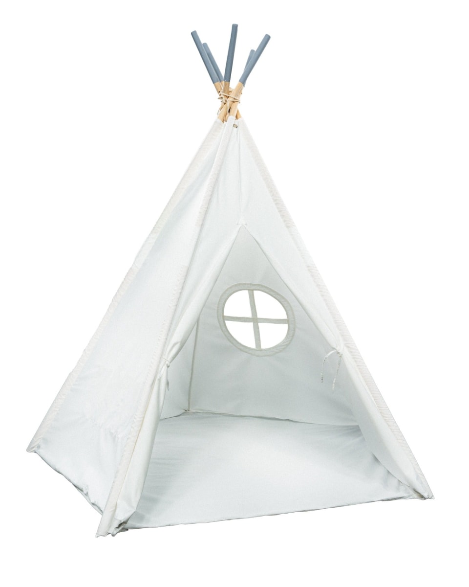 Kids Explore Highton Extra Large White Kids Teepee with Carry Bag