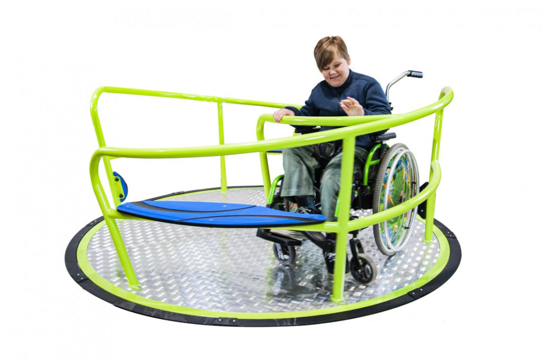Inclusive Helica Carousel Commercial Playground