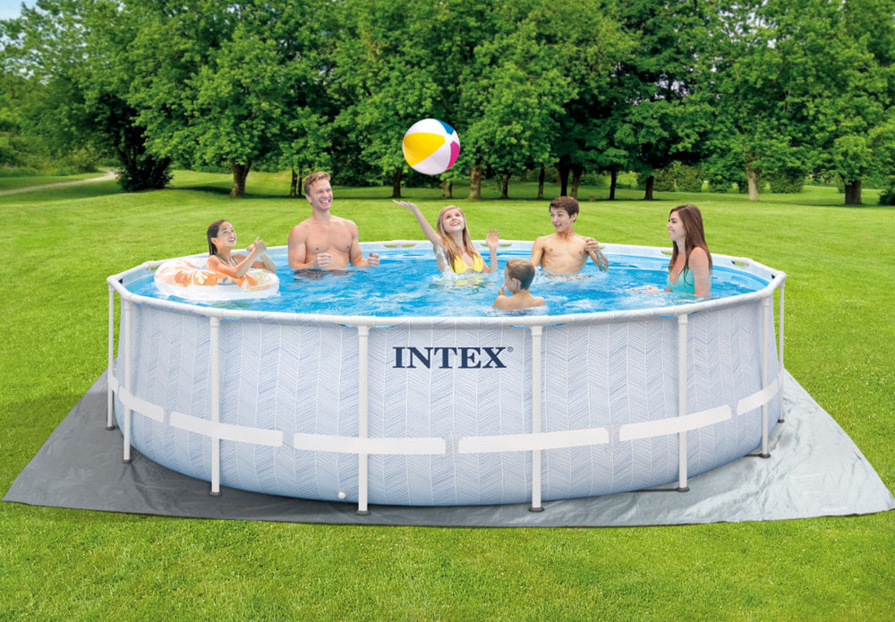 Intex Chevron Prism Frame Premium Pool 4.88M X1.22M