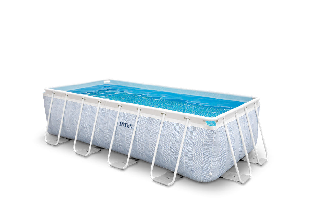 Intex Chevron Prism Rectangular Pool 4M X 2M X 1M