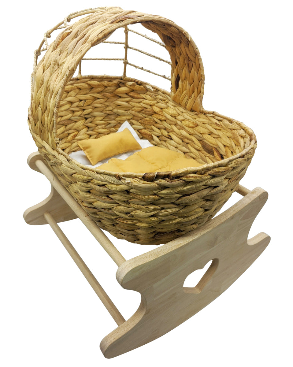 Jute Kids Basket for Doll