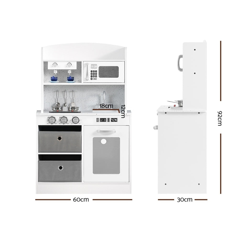 Keezi Play Kitchen Set with Kids Coffee Machine