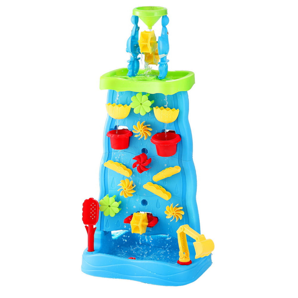 Keezi Kids Sand and Water Table with Waterfall Wall