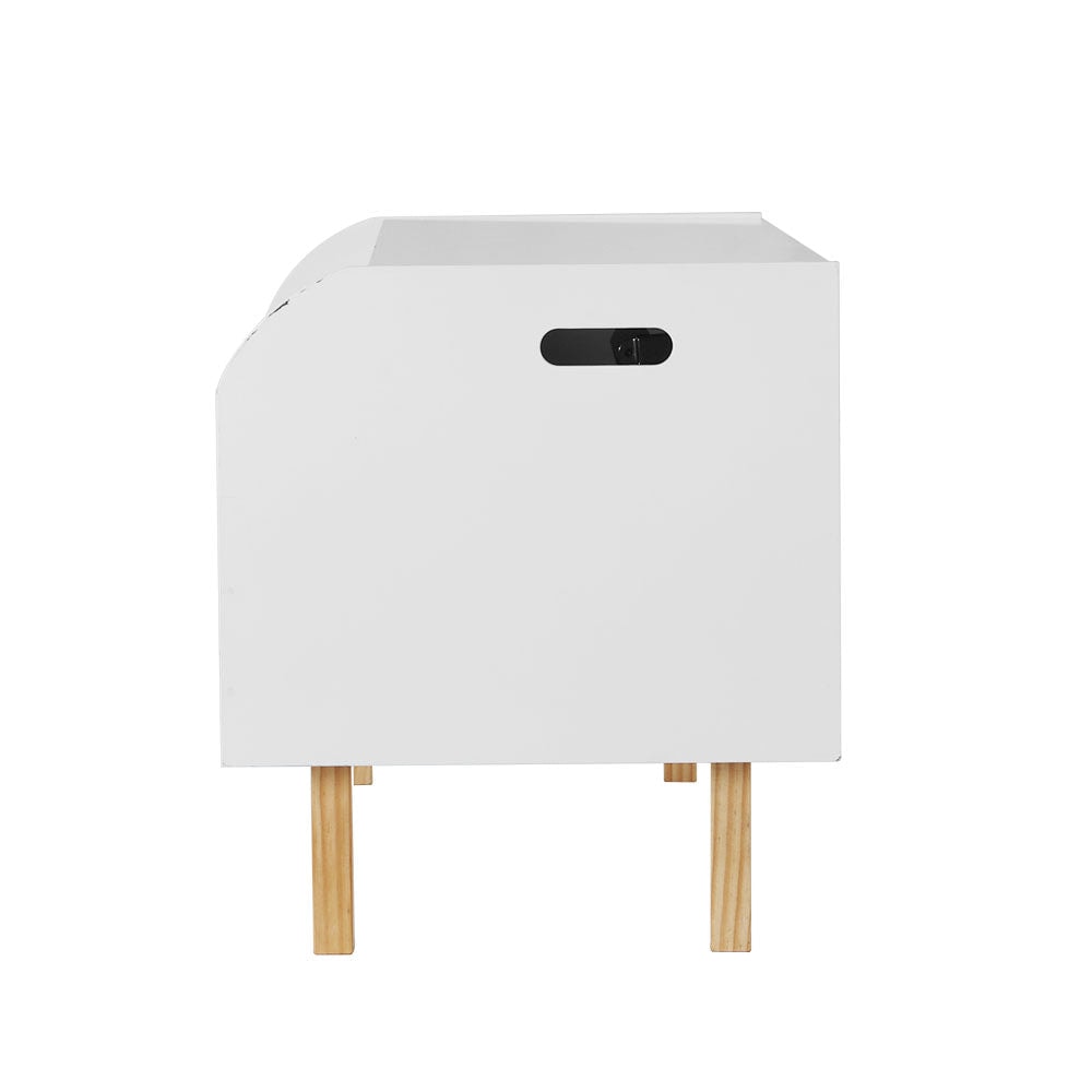 Keezi Kids 2 in 1 Wooden Storage Box and Bookshelf