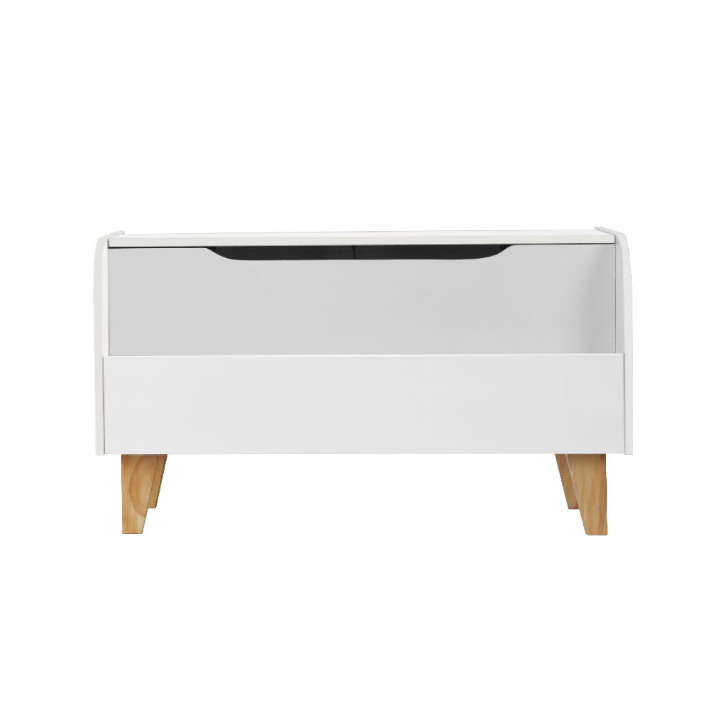 Keezi Kids 2 in 1 Wooden Storage Box and Bookshelf