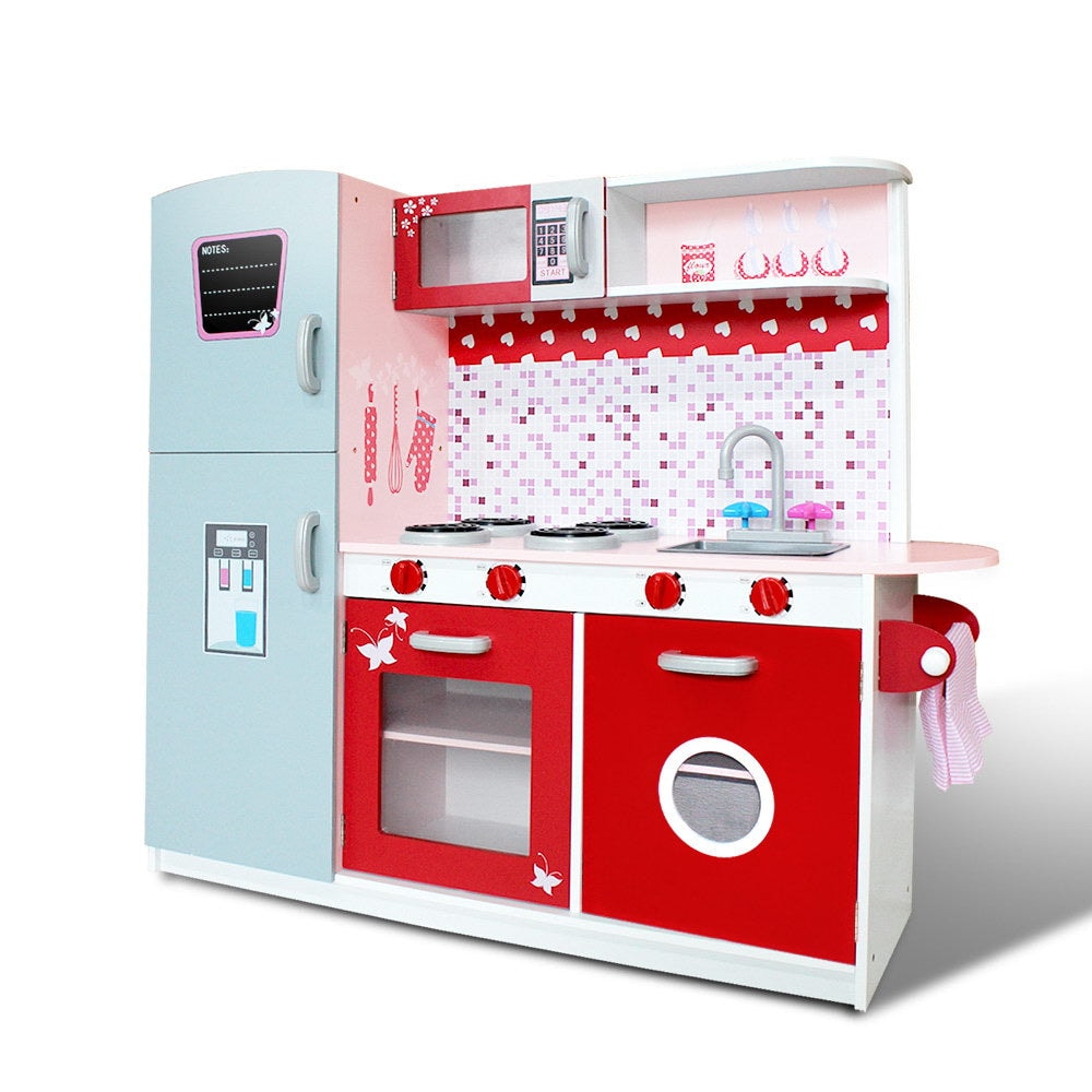 Keezi Kids Kitchen with Fridge and Dishwasher