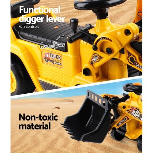 Kids Ride On Bulldozer