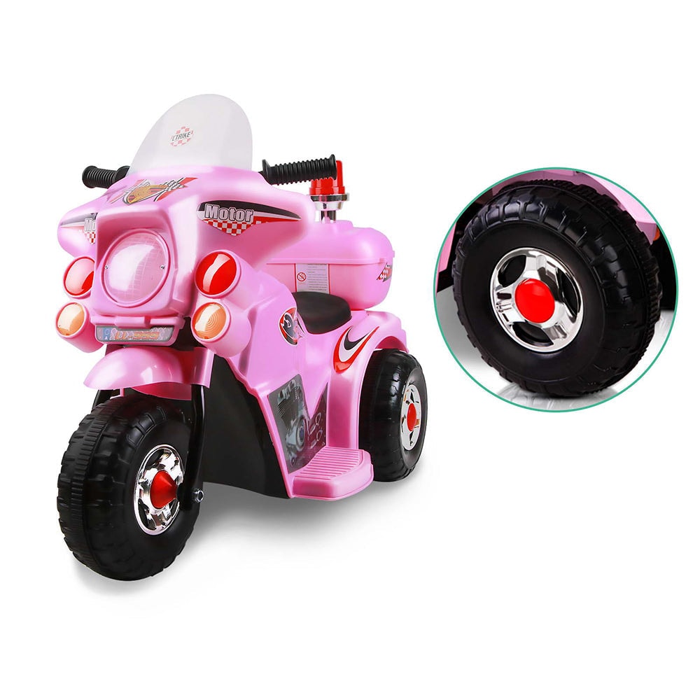 Rigo Kids Police Ride On Patrol Motorbike