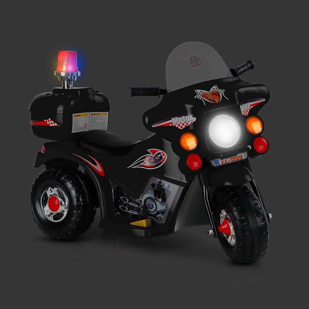Rigo Kids Police Ride On Patrol Motorbike