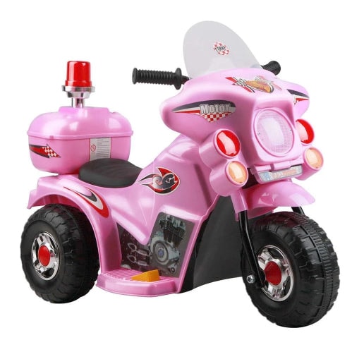 Rigo Kids Police Ride On Patrol Motorbike