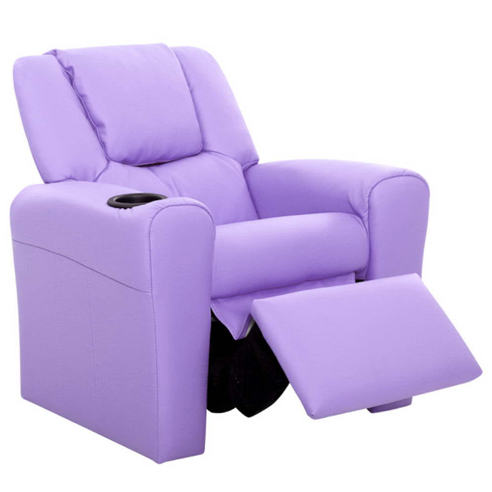 Kids Recliner Chair in Purple