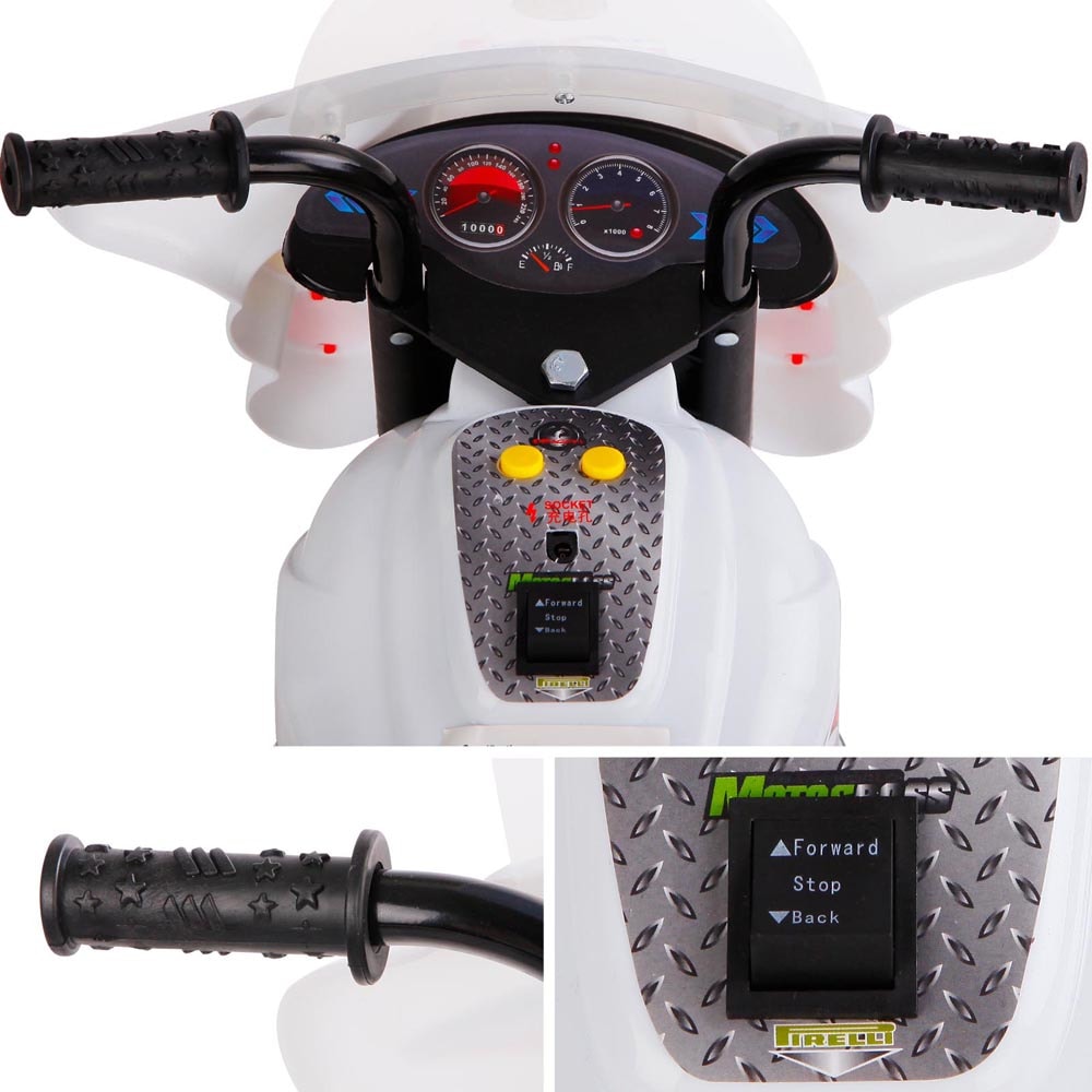 Rigo Kids Tripled-Wheel Police Motorbike