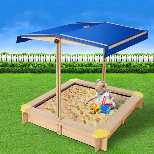 Keezi Children Sandpit with Cover