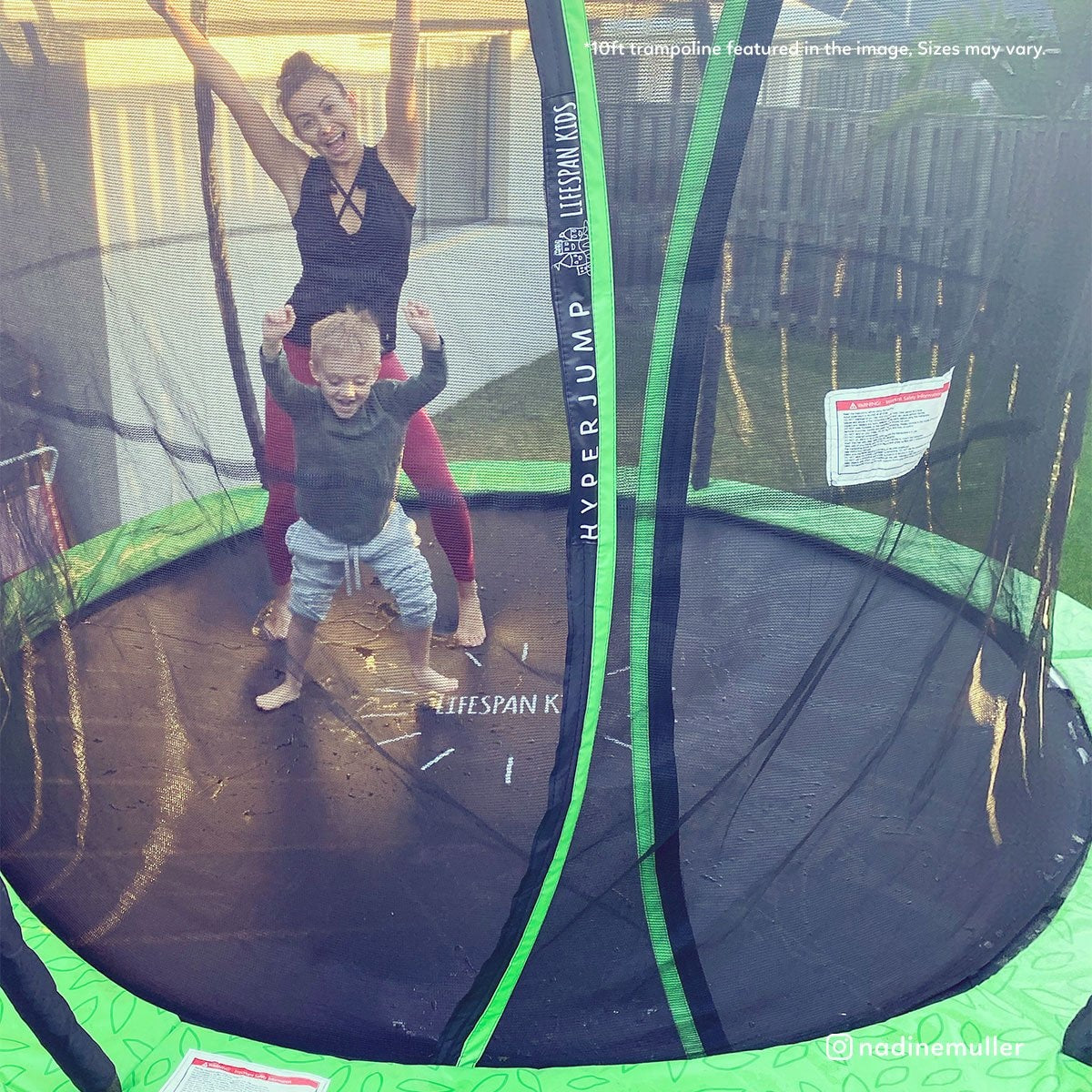 Lifespan Kids 8ft HyperJump3 Trampoline Springless