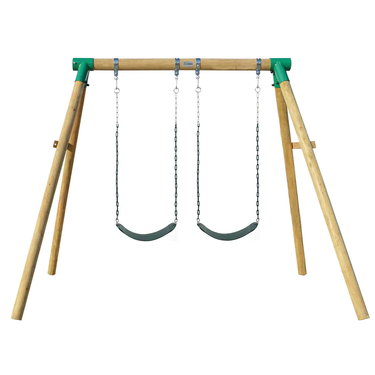 Amber Double Swing Set