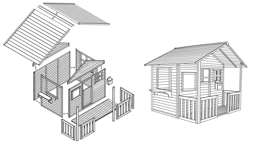 LIfespan Kids Camira Cubby House