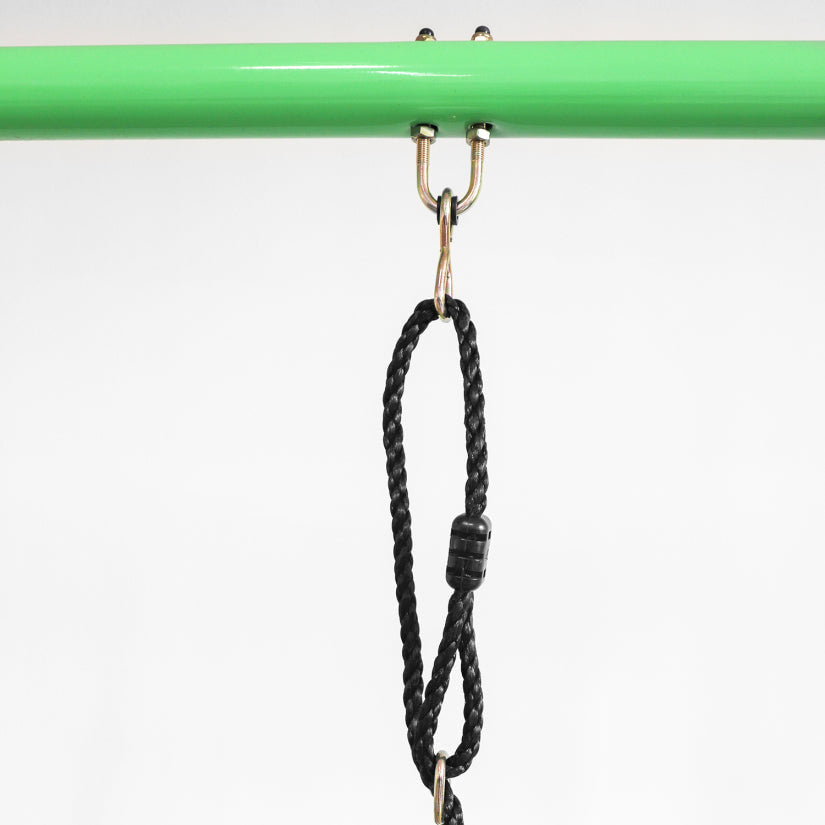 Hurley Swing Set with a Slide and Basketball Hoop