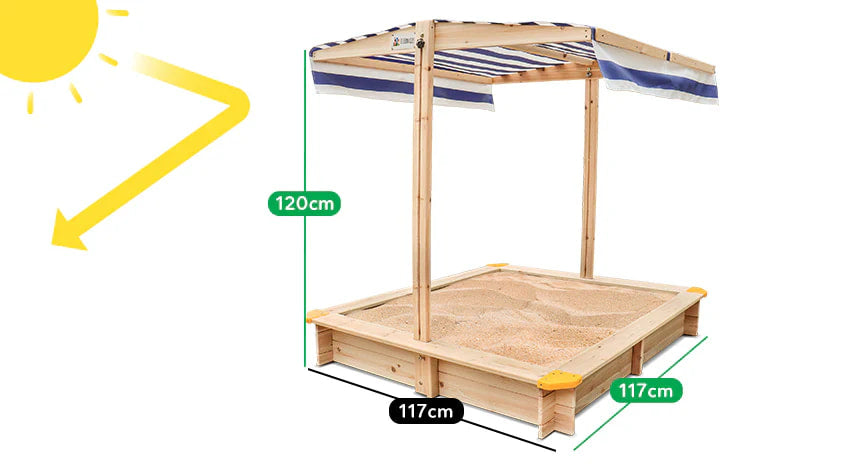 Joey Sandpit with Canopy Shade