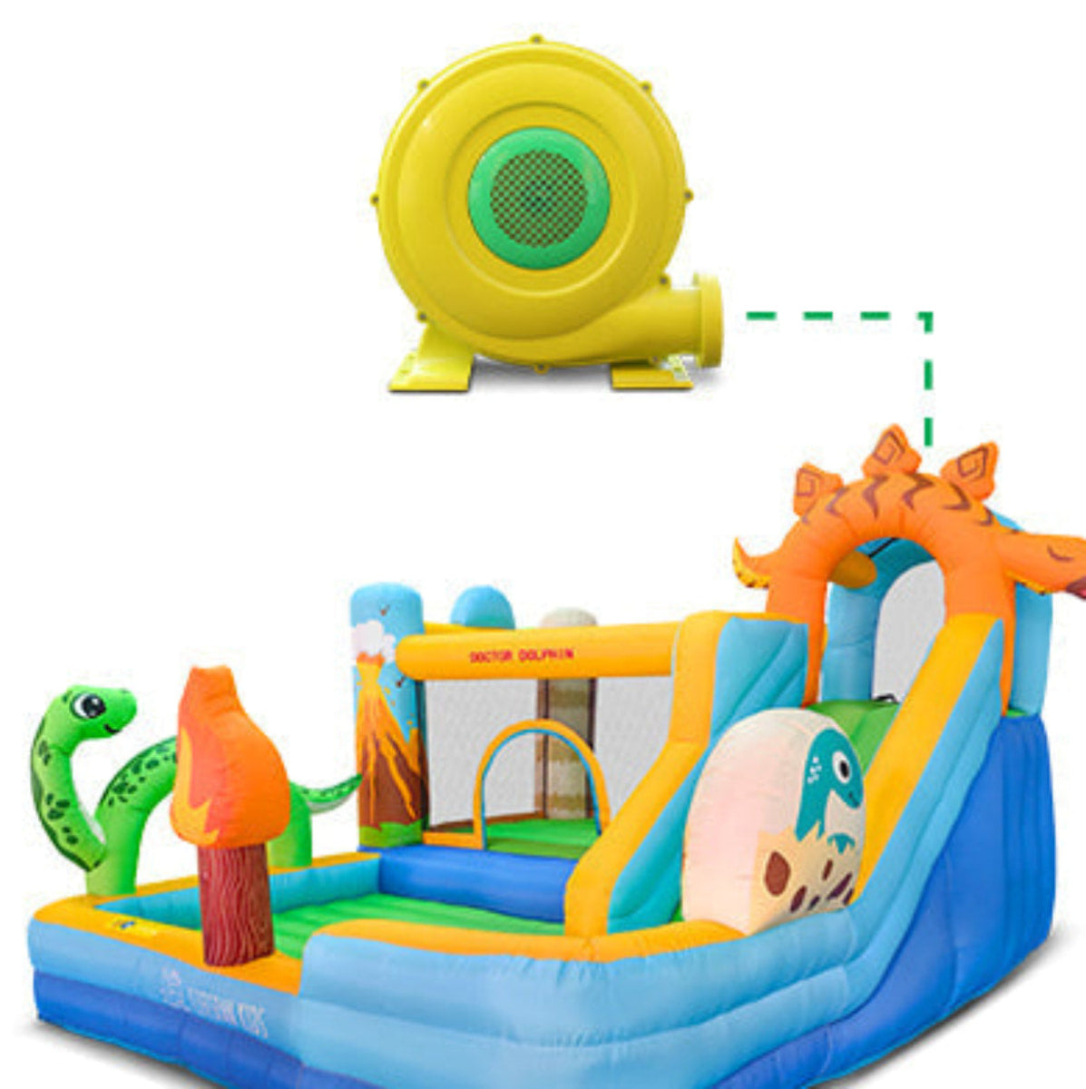Lifespan Kids Jurassic Jump Inflatable Jumping Castle