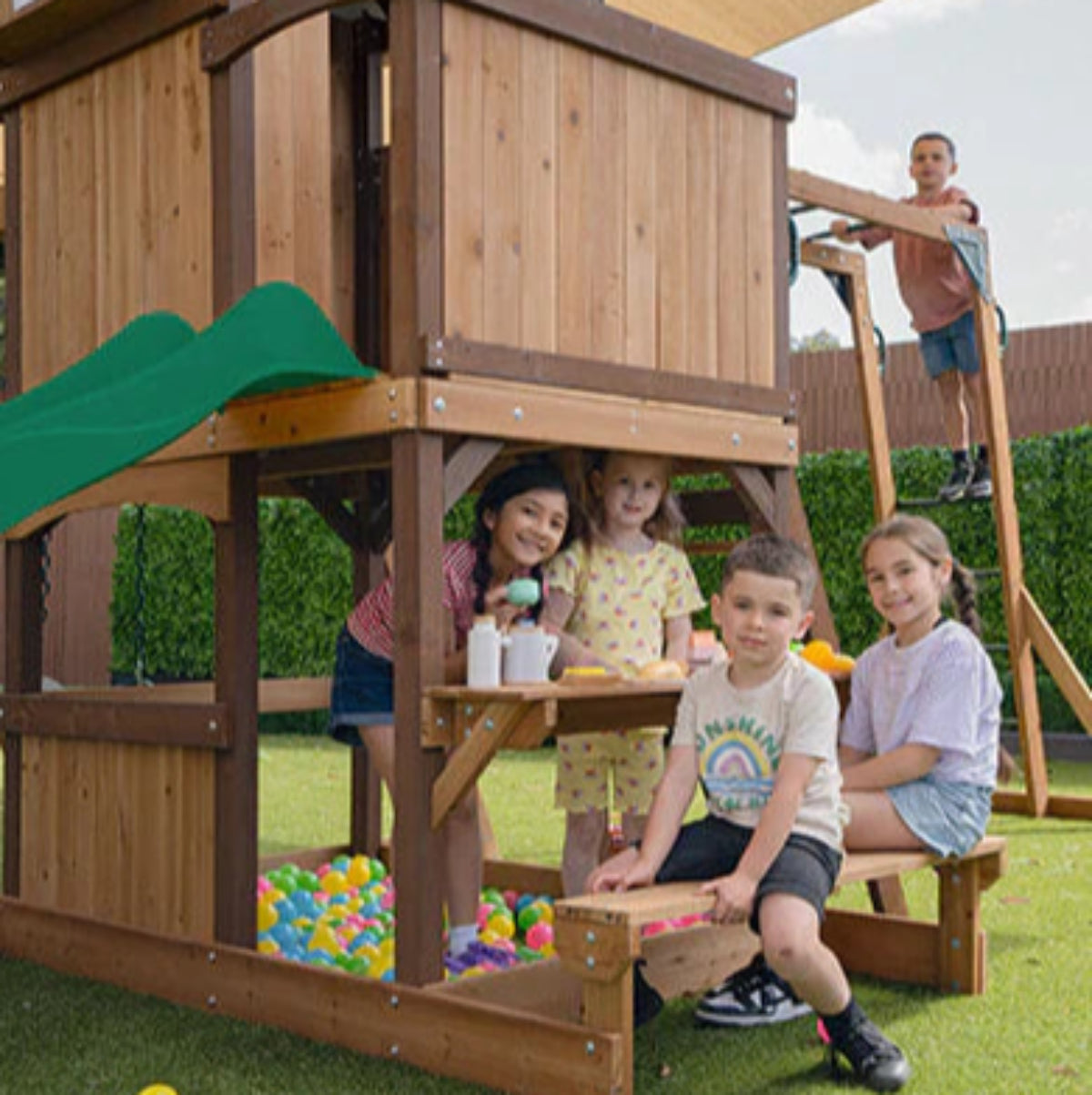 Lifespan Kids Meer Brook Play Centre & Swing Set
