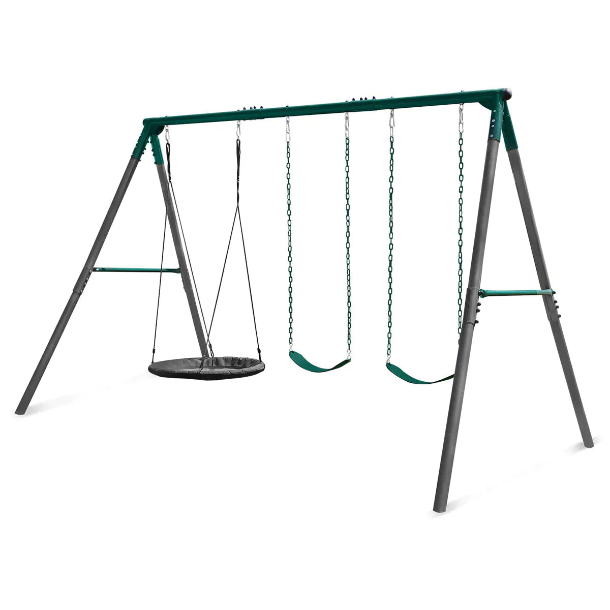 Lifespan Kids Commericial Grade Titan 3 Station Swing Set